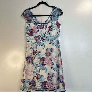 New JAX black label lace dress